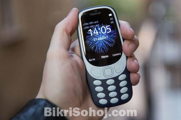 Nokia 3310 button Phone Navy Blue Colour